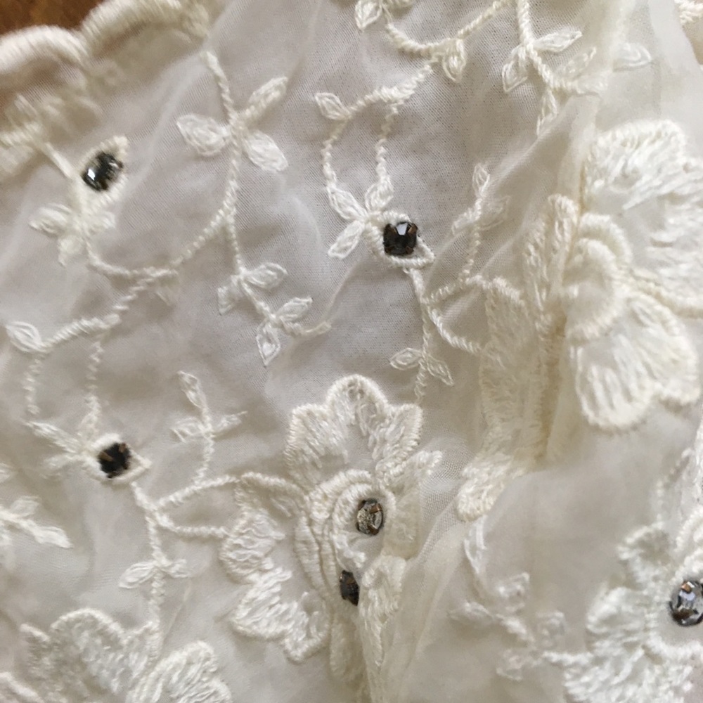 Vintage camisole slip rhinestones - Picture 3 of 6